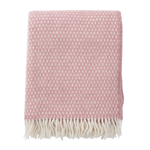 Knut Pink Wool Blanket