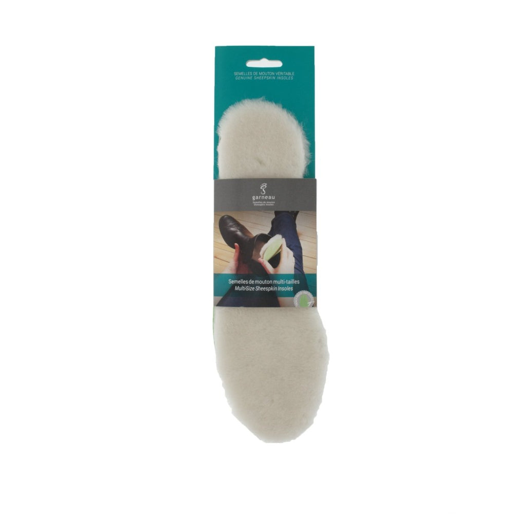Men's Multi-Size Sheepskin Insoles for Boots or Shoes