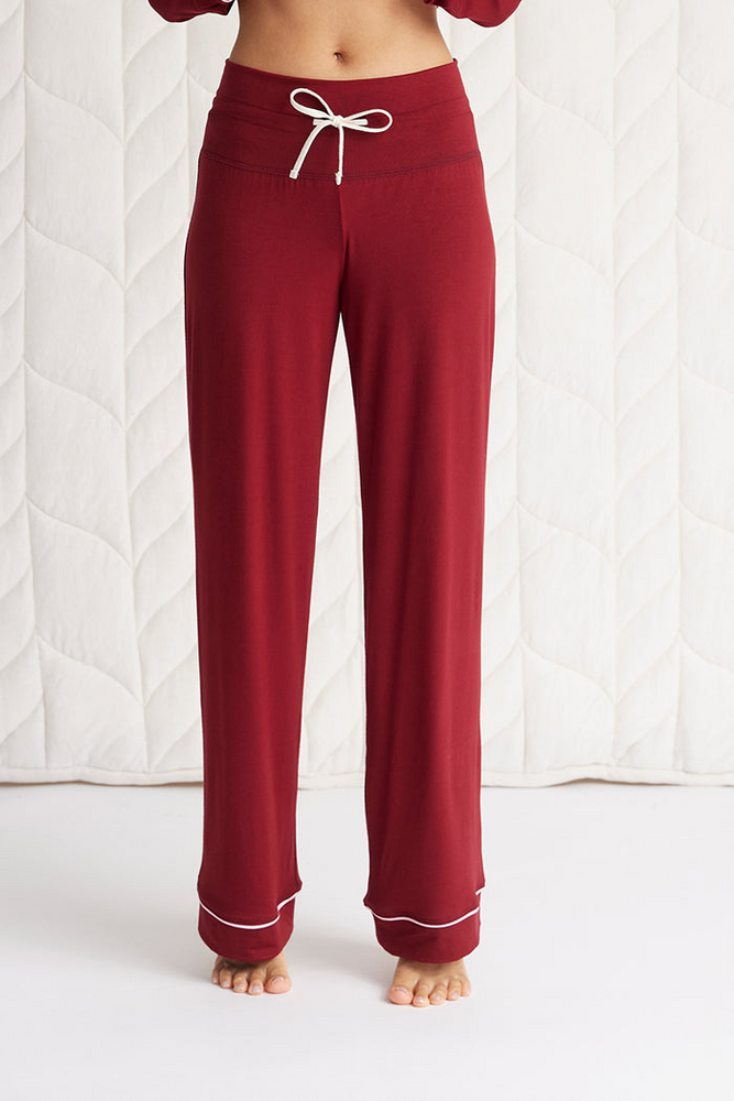 Long Sleeve Button-Down Pajama Set