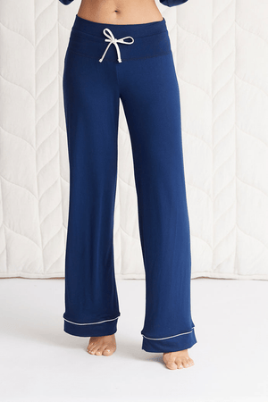 Long Sleeve Button - Down Pajama Set - Garneau Slippers