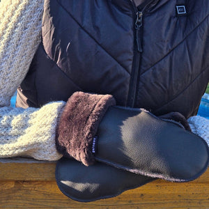 Sheepskin Mittens - Garneau Slippers