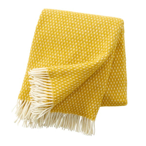 Knut Yellow Wool Blanket