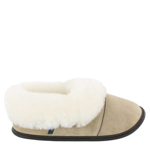
            
                Load image into Gallery viewer, Men&amp;#39;s Tan Lazybone Sheepskin Slippers
            
        