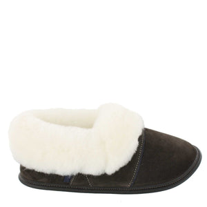 
            
                Load image into Gallery viewer, Men&amp;#39;s Brown Lazybone Sheepskin Slippers
            
        