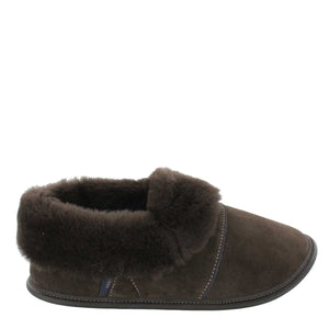 
            
                Load image into Gallery viewer, Men&amp;#39;s Brown Lazybone Sheepskin Slippers
            
        